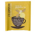 Infusion citron gingembre bio Clipper - Boîte de 20 sachets