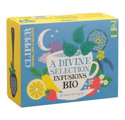 Infusions Bio Découverte Clipper -  Coffret de 60 sachets