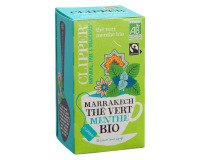 The vert menthe bio Marrakech Clipper - Boîte de 20 sachets