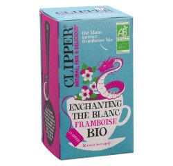 The blanc framboise bio Enchanting Clipper - Boîte de 20 sachets
