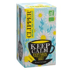 Infusion Keep Calm bio Clipper - Boîte de 20 sachets