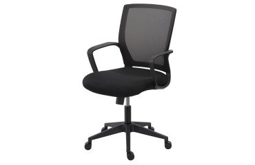 Silla de oficina Reece negro
