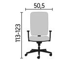 Sillón de oficina Nigel