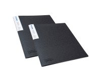 Lot de 2 protège-documents antibactérien Rapesco polypropylène A4 20 pochettes - 40 vues noir