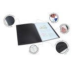 Pack 2 Protegedocumentos antibacterianos Rapesco A4 con 20 fundas