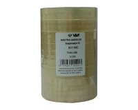 Office film BOPP tapes, adhesive 18 mm x 66 m transparent 8 rolls