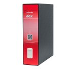 Registratore Commerciale dorso 8 cm plastico Dox 1 Esselte in cartone 2 anelli A4