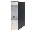 Registratore Commerciale dorso 8 cm plastico Dox 1 Esselte in cartone 2 anelli A4