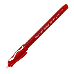 Stylo bille Papermate Replay rouge effaçable - écriture moyenne