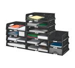 Leitz Letter Tray Sorty Tray Landscape A3 Plastic Black 49 x 38.5 x 12.5 cm