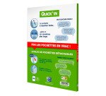 Pochette perforée Quick'in Oxford A4 polypropylène 5/100e - Bloc de 60