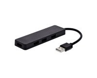 Mini-Hub 4 Puertos USB 2.0 TnB con cable