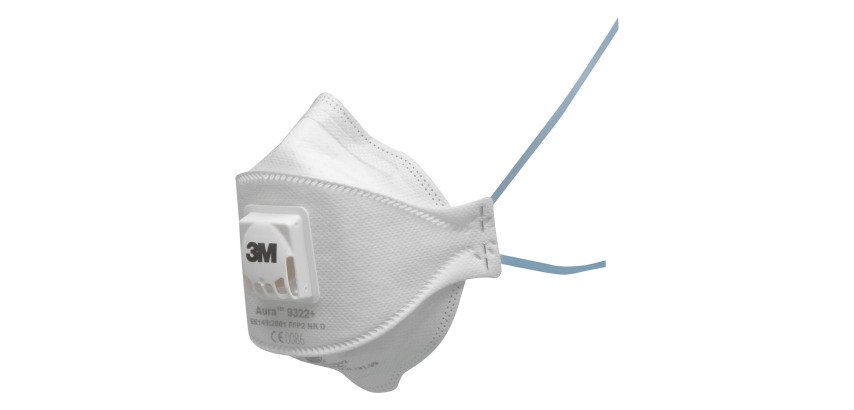 Respiratore FFP2 con valvola 3M™ Aura™ 9322+