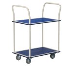 Chariot de manutention double plateaux - Charge 250 kg