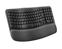 Clavier sans fil ergonomique Logitech Wave Keys for business - AZERTY