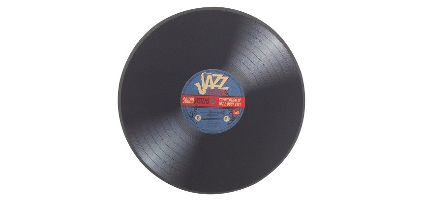 Alfombrilla de ratón 45T Vinilo TnB 18 cm