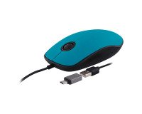 Ratón con cable Sunset USB-A y USB-C de TnB