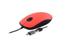 Ratón con cable Sunset USB-A y USB-C de TnB