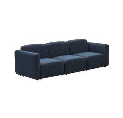 Sofa Neom 3-seater modular blue 263 cm