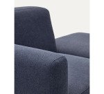 Canapé modulable Neom 1 place avec terminal bleu 169 cm