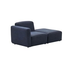 Sofa Neom 1-seater modular with blue terminal 169 cm
