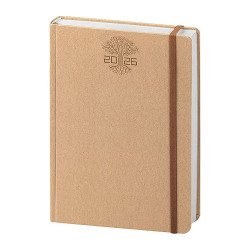 Agenda Eco 2026 15x21 cm giornaliera 324 pagine copertina rigida