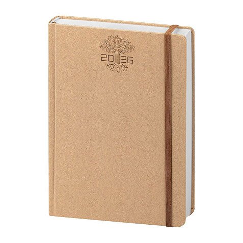 Agenda Eco 2026 15x21 cm giornaliera 324 pagine copertina rigida
