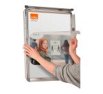 Porte-affiche A4 clipsable Nobo