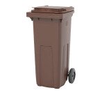 Conteneur à biodéchets 2 roues 120 litres Korok Rossignol