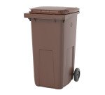 Conteneur à biodéchets 2 roues 240 litres Korok Rossignol