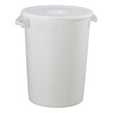 Trash can for food leftovers Pratik 100 L Rossignol white