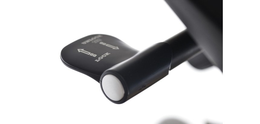 Sedia da ufficio Anzio - schienale in rete con braccioli 2D supporto lombare base nera