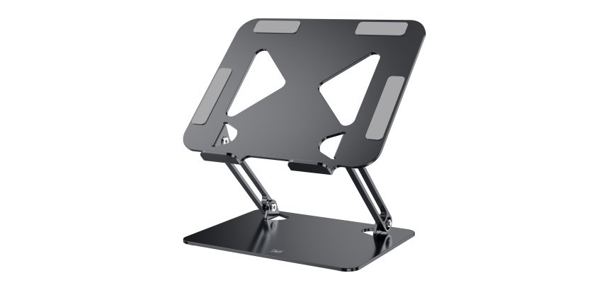 Support notebook ajustable en aluminium IClick noir