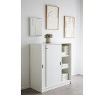 Armario bajo de madera Alt. 100 x An. 90 cm Harmonie / Excellens puertas correderas