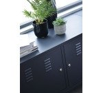 Bahut métal à portes battantes