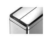 Poubelle à capteur tri sélectif Deluxe Phantom 2 x 20 L