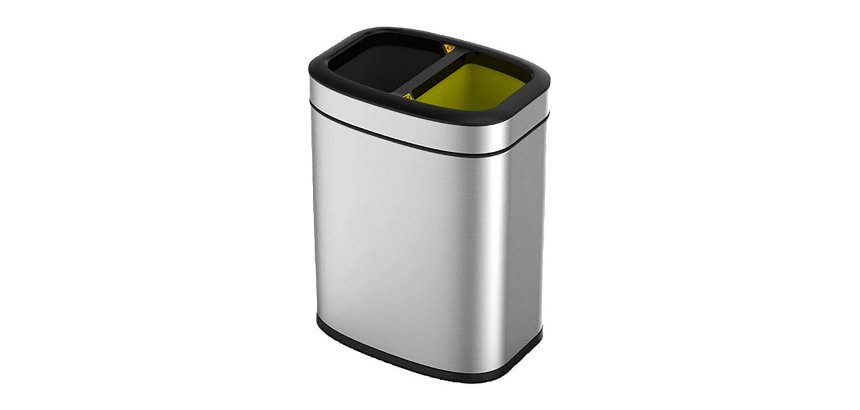 Poubelle tri sélectif OLI-Cube Open Top 2 x 10 L