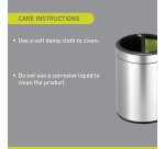 Poubelle tri sélectif Open Top ronde 2 x 5 L