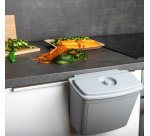 Poubelle de cuisine 'milan', à suspendre, 4 litres