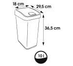 Poubelle 'magne', 10 litres