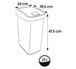 Poubelle 'magne', 25 litres