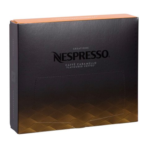 Koffiecapsules Nespresso Professional karamel - doos van 50 stuks compatibel met Nespresso Pro