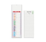 Calendario olandese stretto trimestrale olandese multicolore 14X47 cm