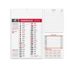 Calendario da muro trimestrale olandese bicolore A3 30x47 cm