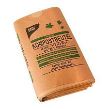 Sacs compostables, 10 litres, marron