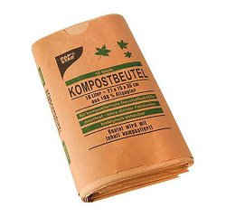 Sacs compostables, 10 litres, marron