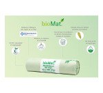 Sac poubelle pour déchets compostables "Biomat", vert - Lot de 10