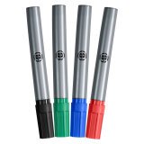 JMB, set of 4 permanent markers, metal