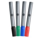 JMB, set of 4 permanent markers, metal