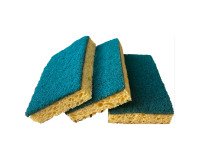 Eponge grattante écologique toutes surfaces Nicols - Paquet de 3